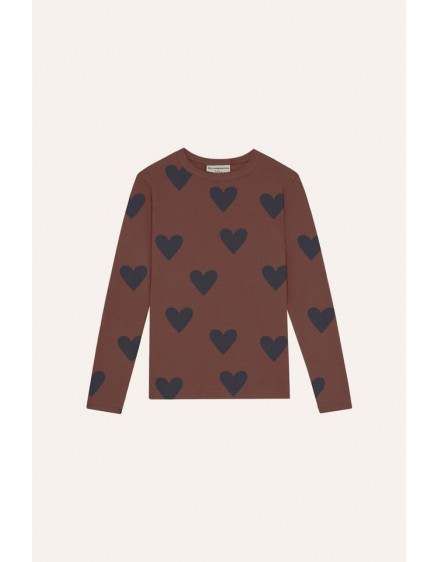 Hearts Brown Tshirt