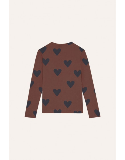 Hearts Brown Tshirt 2