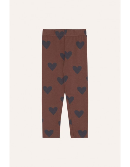 Hearts Brown Leggings 2