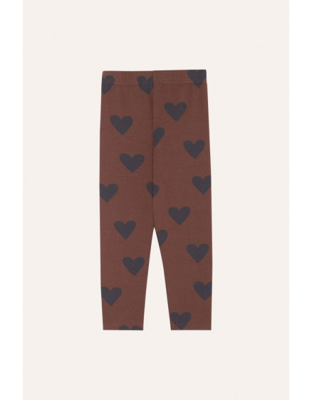 Hearts Brown Leggings