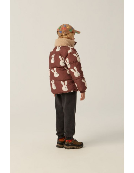 Rabbits Brown Puffer Jacket 4