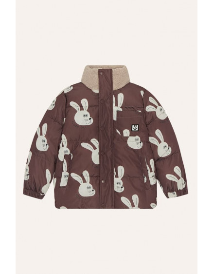 Rabbits Brown Puffer Jacket