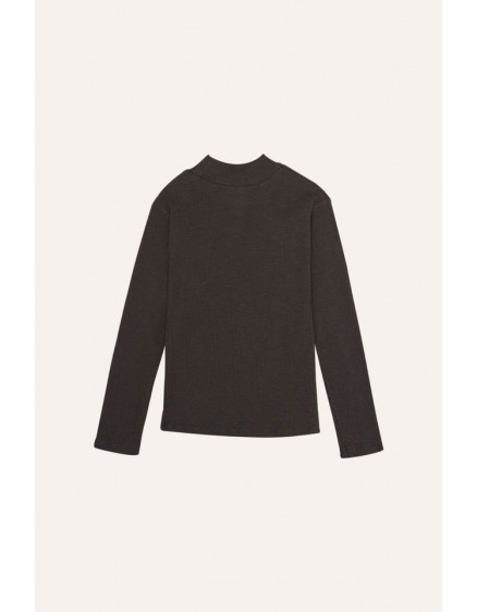 Grey Turtle Neck Tshirt 3