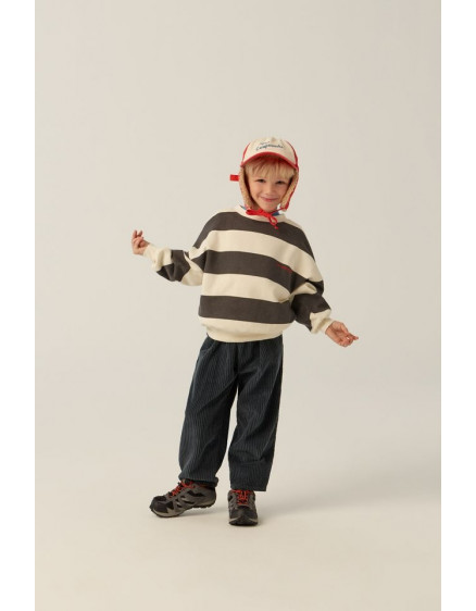 Grey Stripes Sweatshirt 4