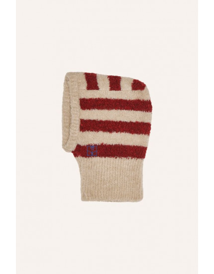 Red Stripes Hood