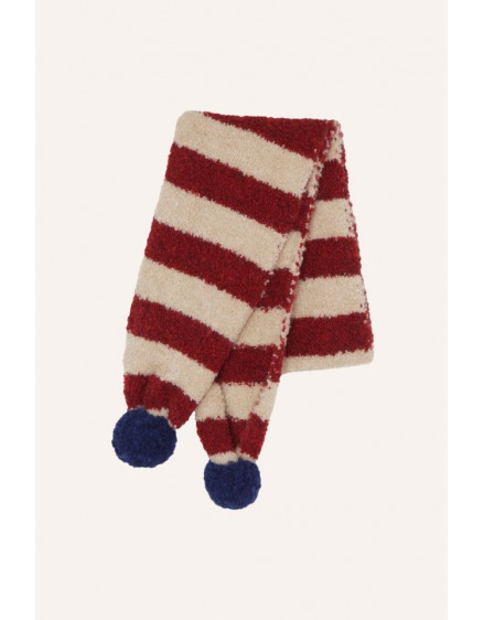 Red Stripes Scarf