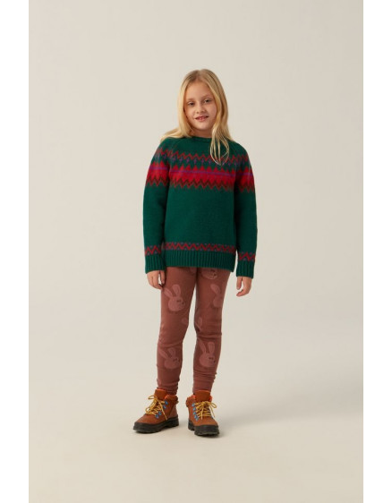 Rabbit Brown Leggings 3