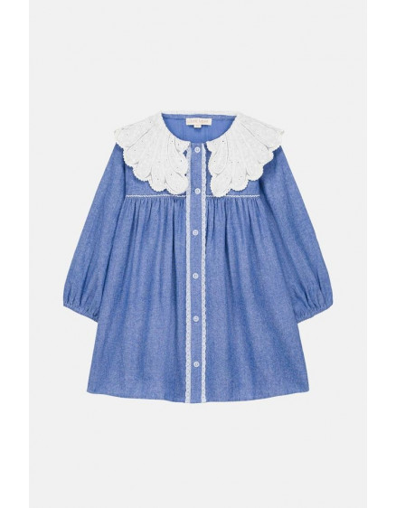 Dress Hyacinte Chambray Blue