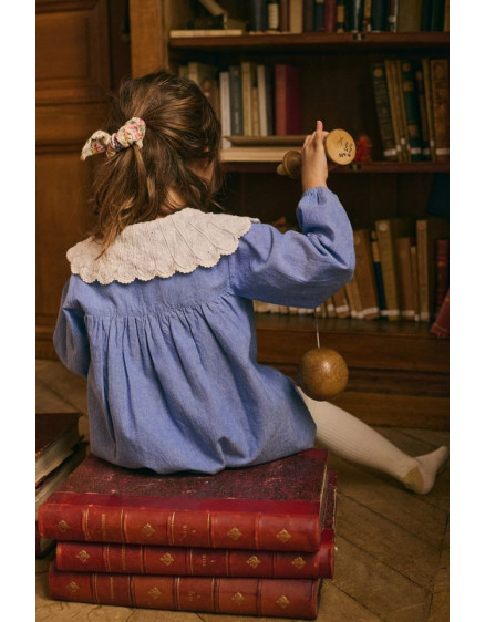 Dress Hyacinte Chambray Blue 2