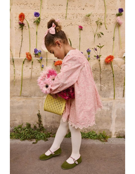 Dress Arinola Printed Cotton Cambric Pink 4