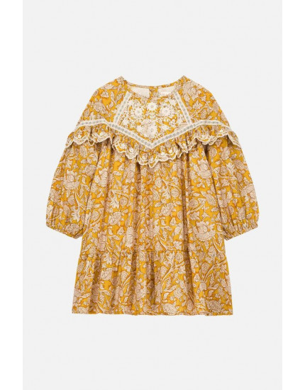 Dress Orana Cambric Honey Mountains Avens 12Y