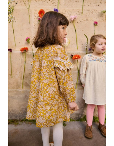 Dress Orana Cambric Honey Mountains Avens 3