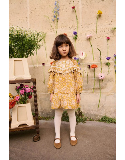 Dress Orana Cambric Honey Mountains Avens 5