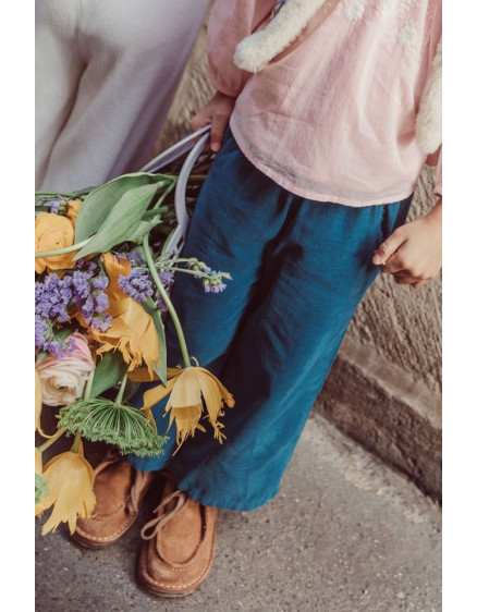 Pants Flor Deep Blue 2