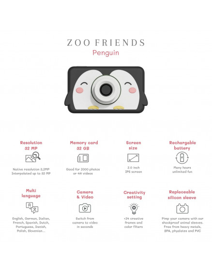 Дитячий аксесуар Zoo Friends Penguin 4
