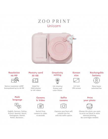 Zoo Print - Unicorn 3