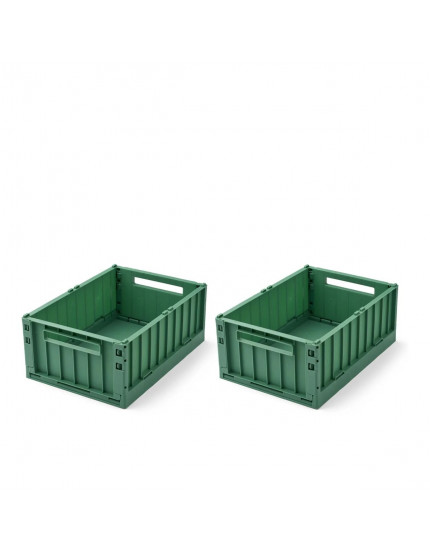 Weston Storage Box Medium 2-pack Dusty Ivy