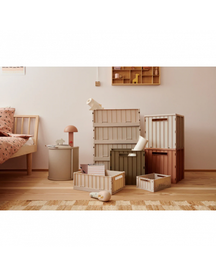 Elijah Storage Box w. Lid Oat 4