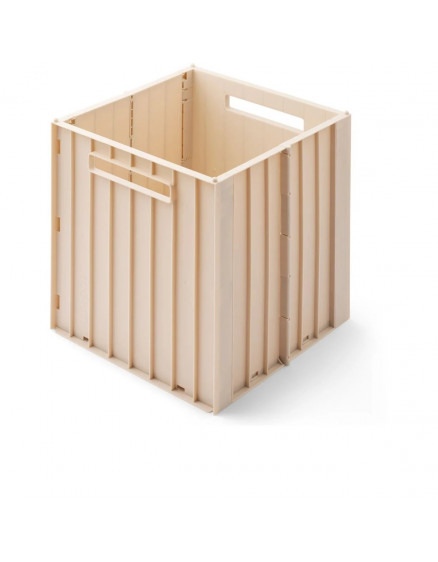 Elijah Storage Box w. Lid Sandy 4