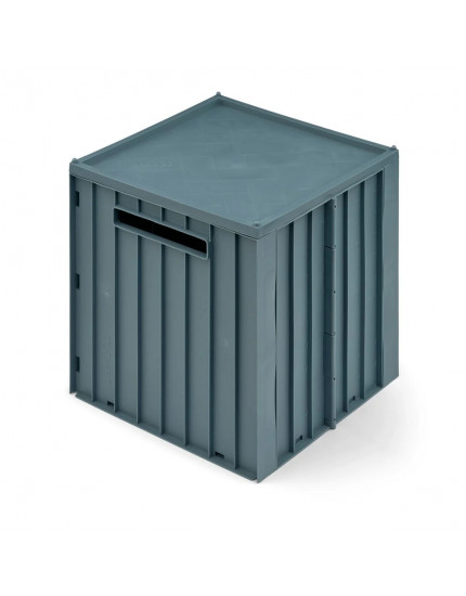 Elijah Storage Box w.Whale Blue
