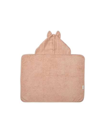 Vilas Rabbit Baby Hooded Towel Pale Tuscany 80x60 2