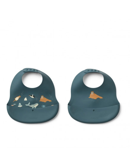 2 х Набір слюнявчиків Ember Arctic Sea