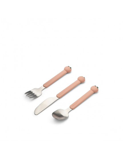 Tove Peach Cutlery Set Peach