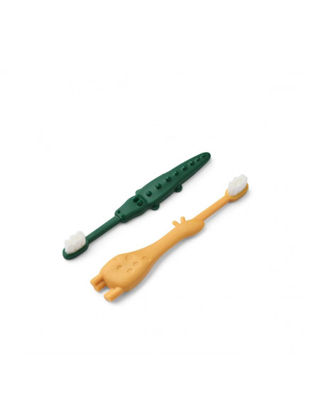 2 х Набір зубних щіток Fabio Yellow Mellow