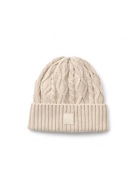 Ezra Beanie w. Cables Sandy