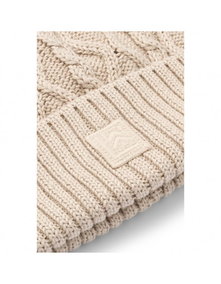 Ezra Beanie w. Cables Sandy 3