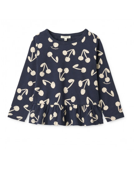 Margit Printed Longsleeve T-shirt Cherry Blossom