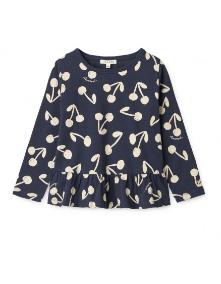 Margit Printed Longsleeve T-shirt Cherry Blossom