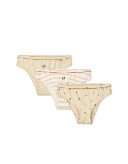 Aylin Briefs 3-Pack Mini Peach Sea Shell 