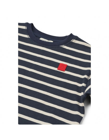 Tyler Stripe Longsleeve T-shirt Classic Navy 3