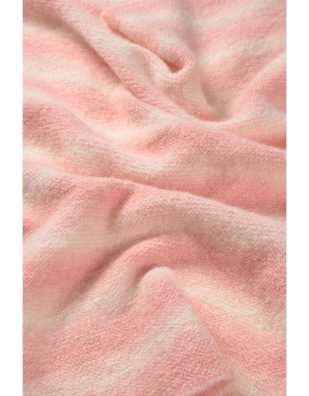 Soft Dyed Newborn Blanket Silver Pink 2