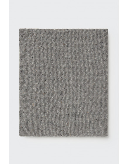 Tweed tricot newborn blanket Grey 3