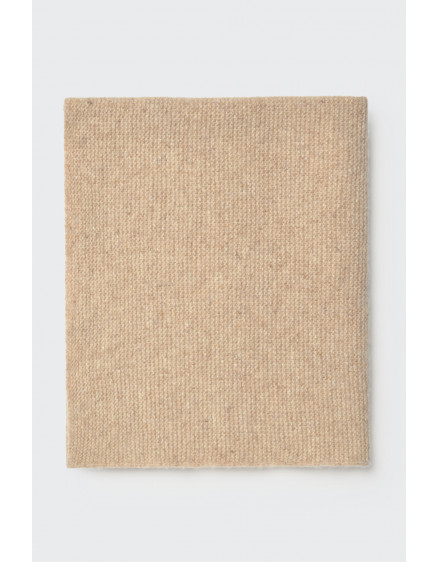 Tweed tricot newborn blanket Stone 2