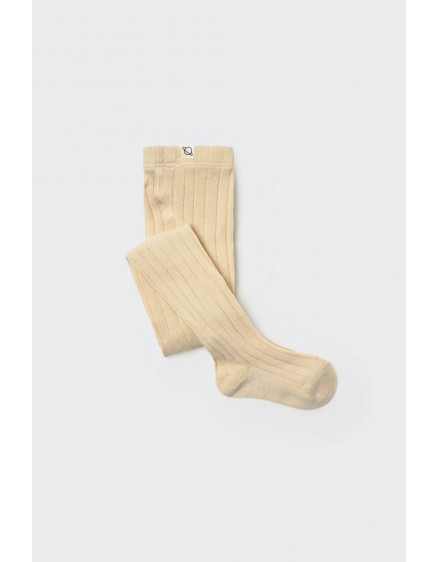 Warm cotton tights Ecru