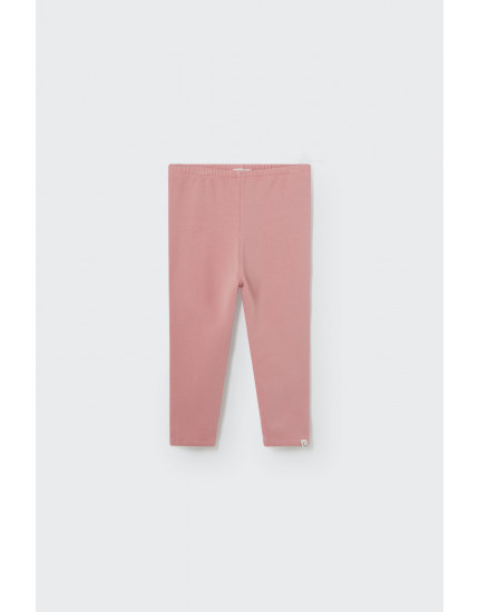 Soft brushed fleece leggings Rose Tea 10Y