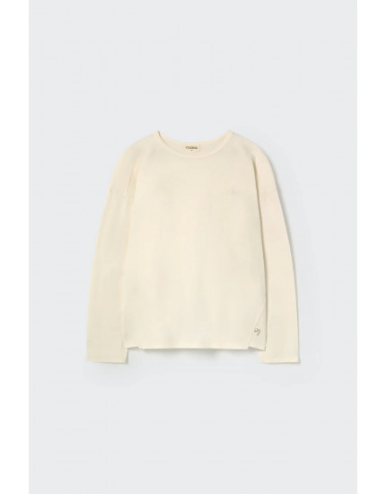 Soft warm jersey cozmo T-shirt White Basic