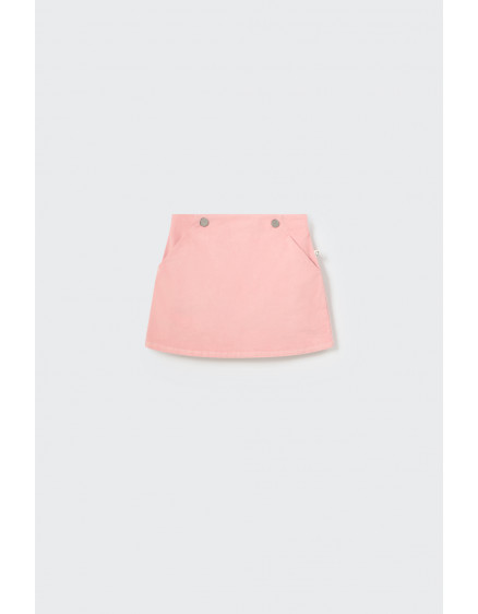 Fine comfort corduroy skirt Silver Pink Paris