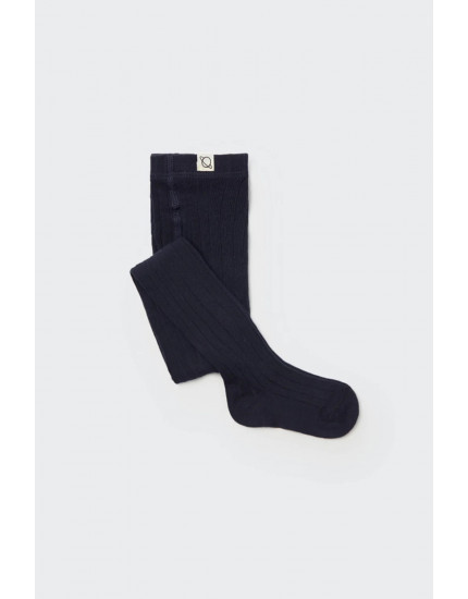 Warm cotton baby tights Navy 38-42