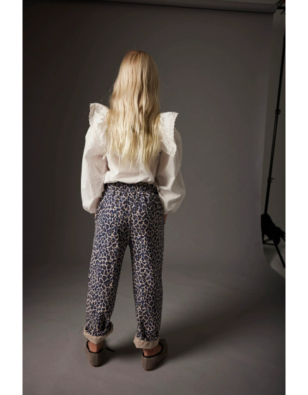 Cotton voile blouse White Kerala 2