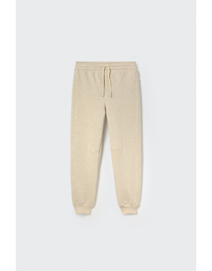 Mélange fleece pants Stone Rabat 10Y