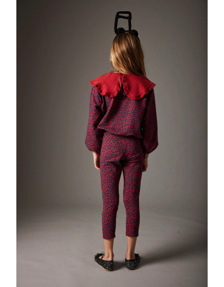 Світшот Animal Print Red Velvet Genoa 3