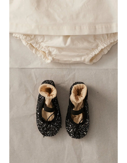 Туфлі Artisanal Black Glitter Arabesque 2