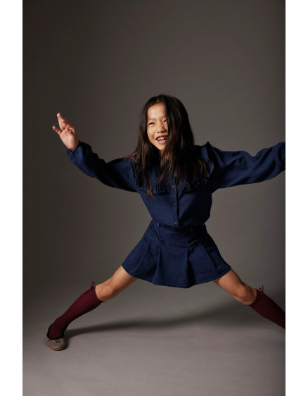 Dobby denim skirt Denim Bali 3