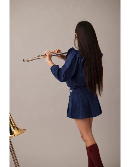 Dobby denim skirt Denim Bali 4