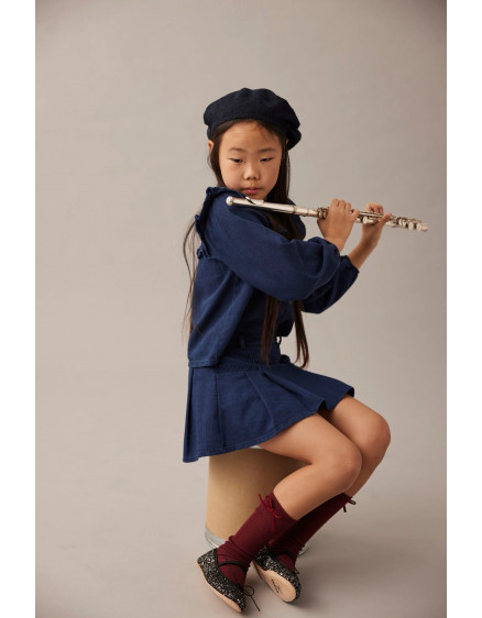 Dobby denim skirt Denim Bali 2