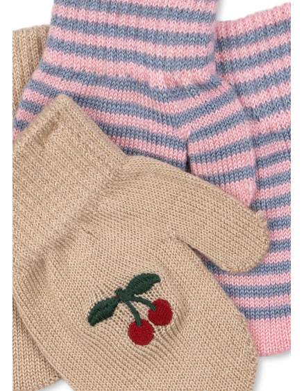 2 x Рукавички Cherry Stripe 3